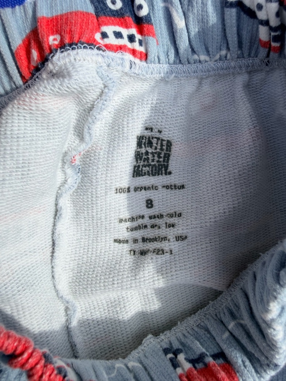 (SET)Tugboats! SET 100% Organic Made in Brooklyn Matching Set (Size 8) - Picture 7 of 9